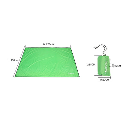 AOTU AT6220 Oxford Cloth Outdoor Camping Picnic Beach Mat, Size: 150 x 220cm (Grass Green)-garmade.com