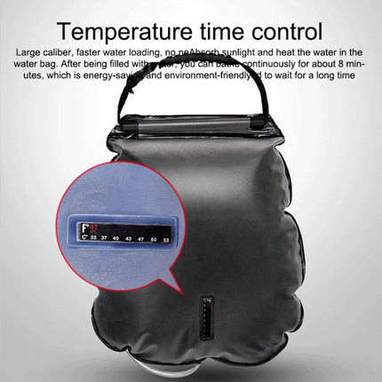 AOTU AT6628 20L Outdoor Solar Shower Bag (Blue)-garmade.com