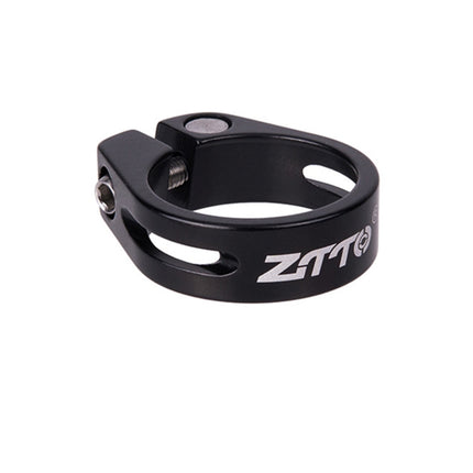 ZTTO MTB Road Bike Seatpost Clamp Aluminium Alloy Bicycle Parts,Diameter: 31.8mm(Black)-garmade.com