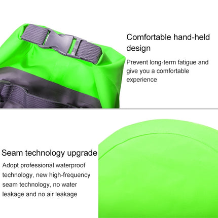 Outdoor Waterproof Dry Dual Shoulder Strap Bag Dry Sack, Capacity: 10L (Yellow)-garmade.com