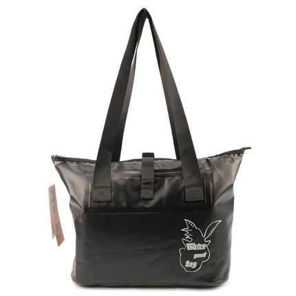 Outdoor Wear-resistant Waterproof Shoulder Bag Dry and Wet Separation Swimming Bag (Black)-garmade.com