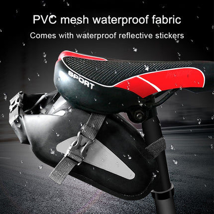 Outdoor Waterproof Multi-functional PVC Bag Tool Bag for Bicycle(Sky Blue)-garmade.com