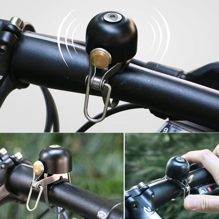 Bicycle Bell Retro Copper Bell Cycling Accessories (brass)-garmade.com