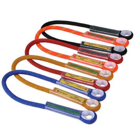 Safety Outdoor Rock Climbing Rappelling Mountaineering Fall Protection Rope, Length: 60cm-garmade.com