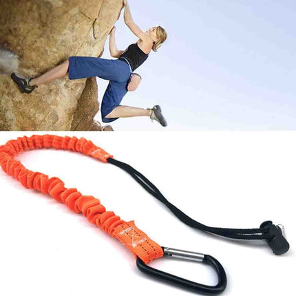 Rock Climbing Mountaineering Crushproof Buffer Tool Safety Rope Air Tool Bungee Cords-garmade.com
