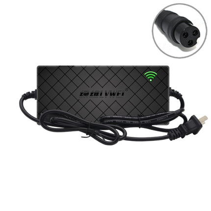 LVWEI LV72-3 AC 110-220V Aviation Connector Electromobile Smart Lithium Battery Charger, CN Plug-garmade.com