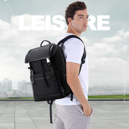 Bopai 61-00511 Travel Breathable Waterproof Anti-theft Backpack, Size: 31x19x43cm(Black)-garmade.com