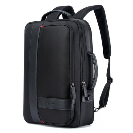Bopai 751-006561 Large Capacity Business Casual Breathable Laptop Backpack with External USB Interface, Size: 29 x 16 x 44cm(Black)-garmade.com
