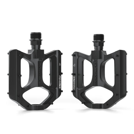 PROMEND PD-M28E 1 Pair Bicycle Aluminum Alloy DU Bearings Pedals with LED-garmade.com