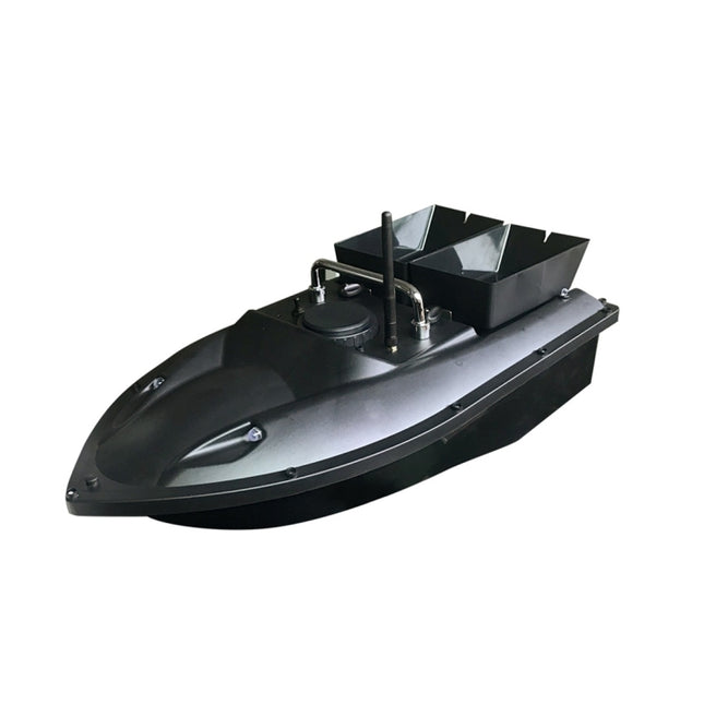 D13C Multi-function Double Warehouse Remote Control Nesting Ship Fishing Bait Boat (Black)-garmade.com