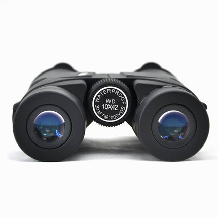 Visionking 10x42 Outdoor Sport Professional Waterproof Binoculars Telescope for Birdwatching / Hunting(Black)-garmade.com