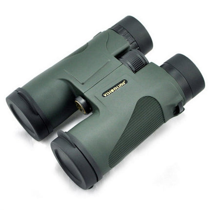 Visionking 10x42 Outdoor Sport Professional Waterproof Binoculars Telescope for Birdwatching / Hunting(Green)-garmade.com