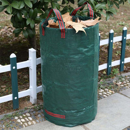 84 Gallons 300L PP Garden Fallen Leaves Bags Green Waste Bags, Size: 67cm x 84cm-garmade.com