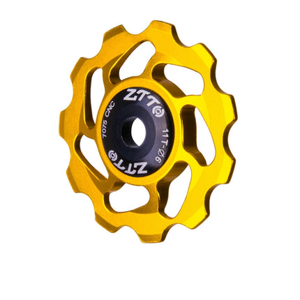 ZTTO 11T 4/5/6 MM Bicycle Derailleur Ceramic Bearing Bicycle Accessories (Gold)-garmade.com
