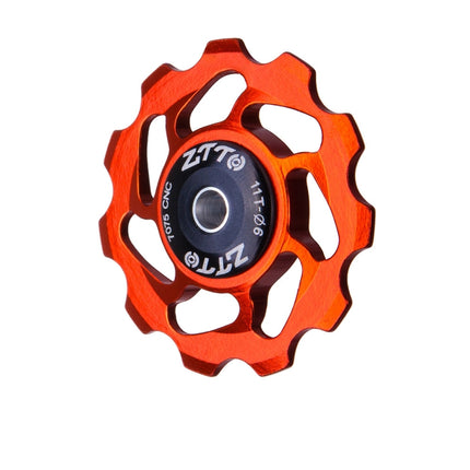 ZTTO 11T 4/5/6 MM Bicycle Derailleur Ceramic Bearing Bicycle Accessories (Red)-garmade.com