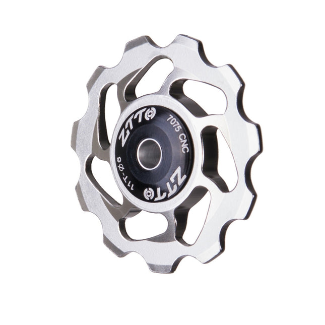 ZTTO 11T 4/5/6 MM Bicycle Derailleur Ceramic Bearing Bicycle Accessories (Silver)-garmade.com