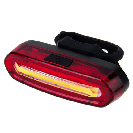 AQY-096 IPX4 Detachable USB Rechargeable Dual Color LED Bike Taillight (White & Red)-garmade.com