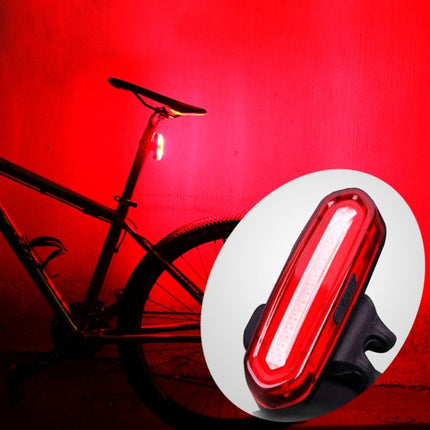 AQY-096 IPX4 Detachable USB Rechargeable Single Color LED Bike Taillight (Red)-garmade.com