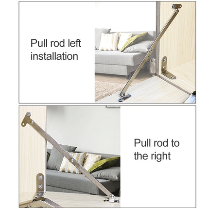 15 PCS Thickened Double Folding Pull Rod Cabinet Door Movable Support Rod-garmade.com