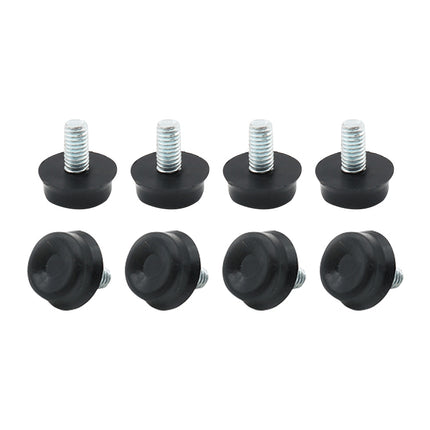 100 PCS Adjustable Foot Pad Furniture Screw Support Stub, M6x12-garmade.com