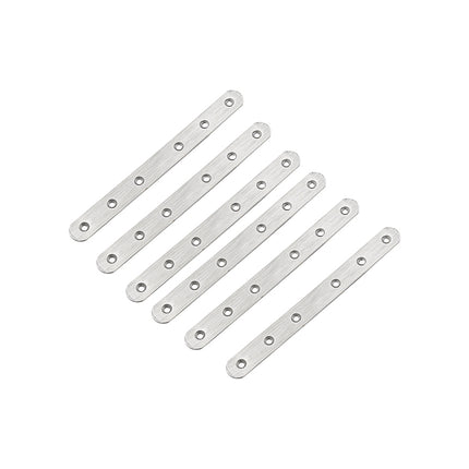 10 PCS Stainless Steel Connection Code Straight Connecting Piece, Number: 9-garmade.com
