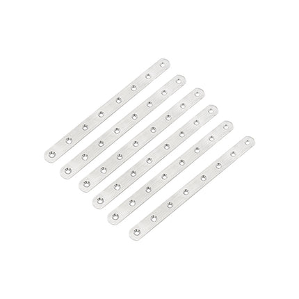10 PCS Stainless Steel Connection Code Straight Connecting Piece, Number: 10-garmade.com