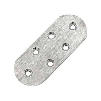 10 PCS Stainless Steel Connection Code Straight Connecting Piece, Number: 18-garmade.com