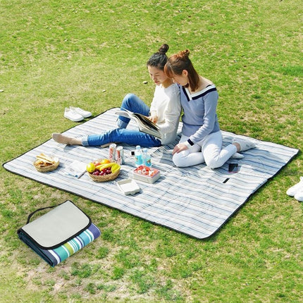 600D Waterproof Oxford Foldable Cloth Outdoor Beach Camping Mat Picnic Blanket, Size: 150*200cm, Random Color Delivery-garmade.com