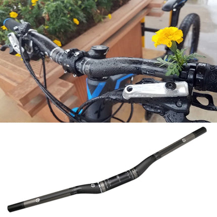 TOSEEK Full Carbon Fiber Road Bike Bent Handlebar, Size: 600mm (Matte)-garmade.com