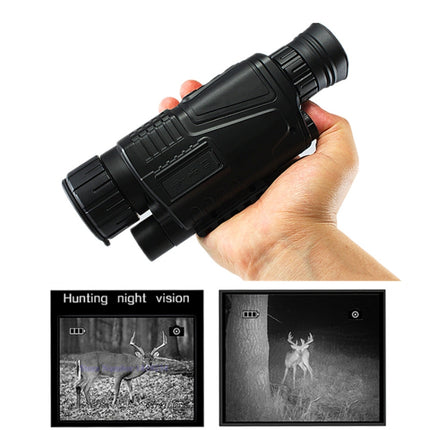 Professional Digital Infrared Night Vision USB Charging Monocular Telescope-garmade.com