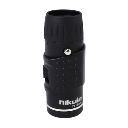 Nikula 7*18 Portable Professional High Times High Definition Dual Focus Zoom Monocular Pocket Telescope-garmade.com