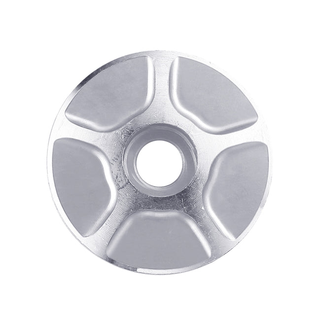 1 Pair C17 Bicycle CNC Aluminum Bike Headset Cap (Silver)-garmade.com