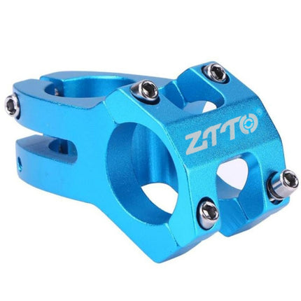 ZTTO Cycling Accessories MTB Bike Handlebar Stem Suitable for 31.8mm(Blue)-garmade.com