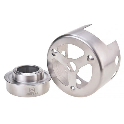 AOTU AT6387 Outdoor Portable Camping Windproof Alcohol Stove-garmade.com