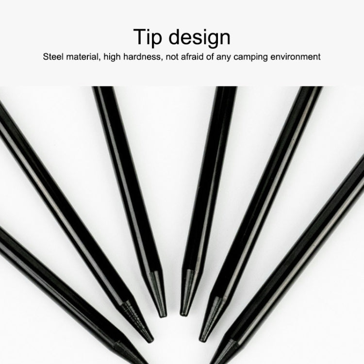 AOTU AT6543-2 Outdoor Camping Tent Nails Accessories Tool Kit(Silver)-garmade.com