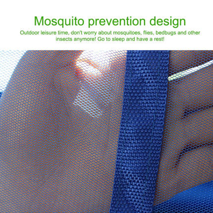 AOTU AT6730 Outdoor Camping Nylon Cloth Mosquito Repellent Hammock(Blue)-garmade.com