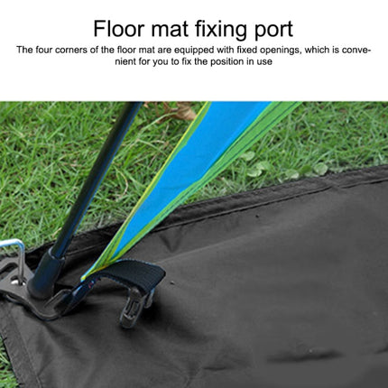 AOTU AT6212 Oxford Cloth Outdoor Camping Picnic Mat, Size: 210 x 200cm (Black)-garmade.com