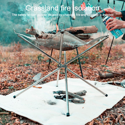 AOTU AT9044 Outdoor Camping Fire Blanket Barbecue Insulation Mat, Size: 93 x 80cm-garmade.com