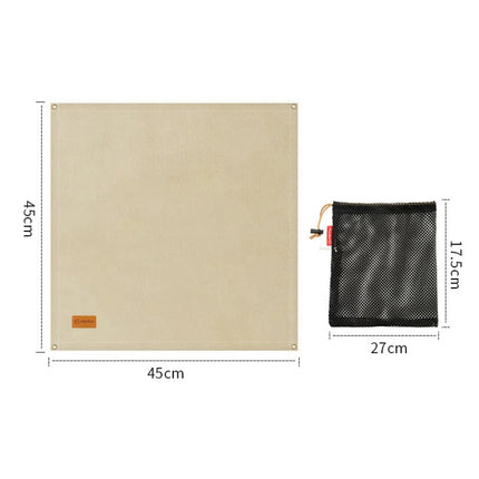 AOTU AT9044 Outdoor Camping Fire Blanket Barbecue Insulation Mat, Size: 45 x 45cm-garmade.com