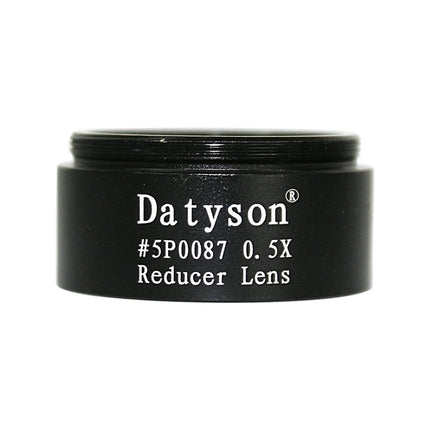 Datyson 5P0087 Fine Thread Astronomical Telescope Accessories 1.25 inch 0.5X Defocusing Lens Reducer(Black)-garmade.com