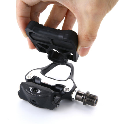 1 Pair Road Bike KEO Locking Cycling Adapter Pedals (Black)-garmade.com