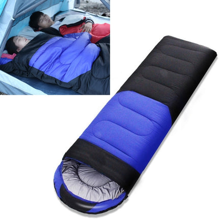 Outdoor Camping Sleeping Bag Splicing Indoor Cotton Sleeping Bed, Size: 210x80cm, Weight: 1.6kg (Blue)-garmade.com