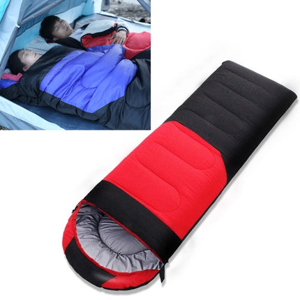 Outdoor Camping Sleeping Bag Splicing Indoor Cotton Sleeping Bed, Size: 210x80cm, Weight: 1.8kg (Red)-garmade.com