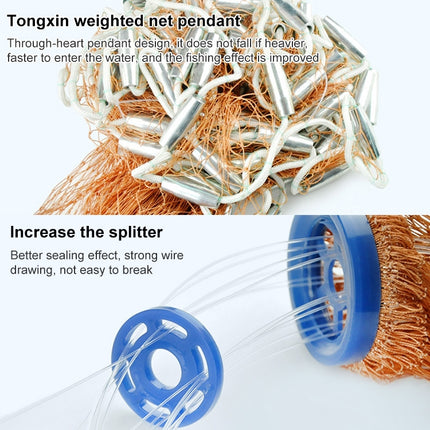 300 Flying Disc Tire Cords Fishing Net, Height: 1.5m-garmade.com