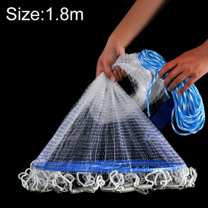 360 Flying Disc Monofilament Fishing Net, Height: 1.8m-garmade.com