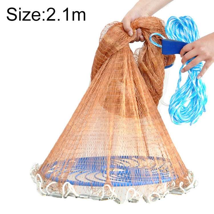 disc fishing net 420 Flying Disc Tire Cords Fishing Net, Height: 2.1m – Garmade