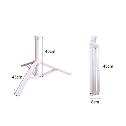 Outdoor Portable Fishing Umbrella Fixed Tripod Cross Folding Base, 45x8cm-garmade.com