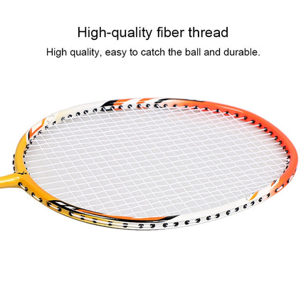 LEIJIAER 8506 Carbon Composite Badminton Racket + 5 Sweatbands Set for Adults-garmade.com