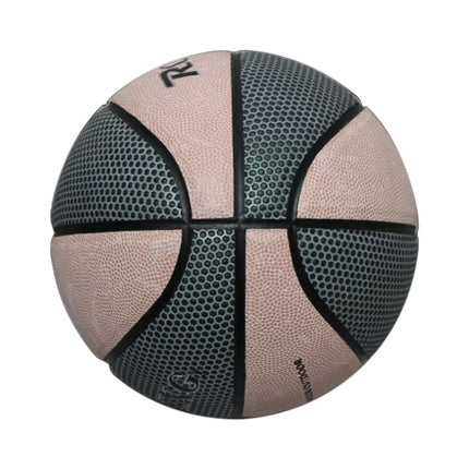 U-9007 3 in 1 No.7 Semi-luminous PU Leather Basketball + Inflator + Ball Bag Set for Adults-garmade.com