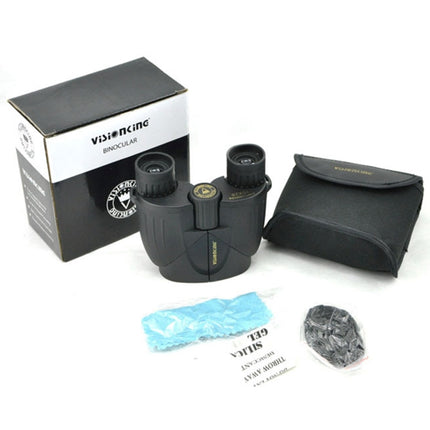 Visionking 10x25 Mini Portable HD Binoculars Telescope for Camping / Hunting / Travelling-garmade.com
